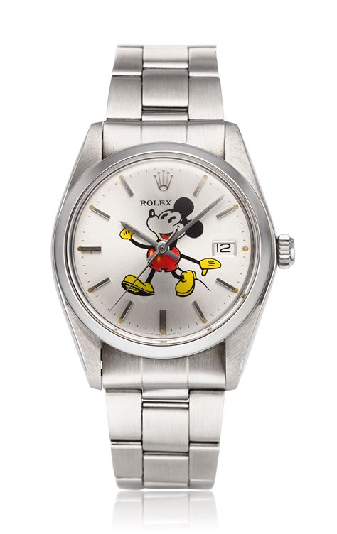 rolex oysterdate mickey mouse|rolex oyster date.